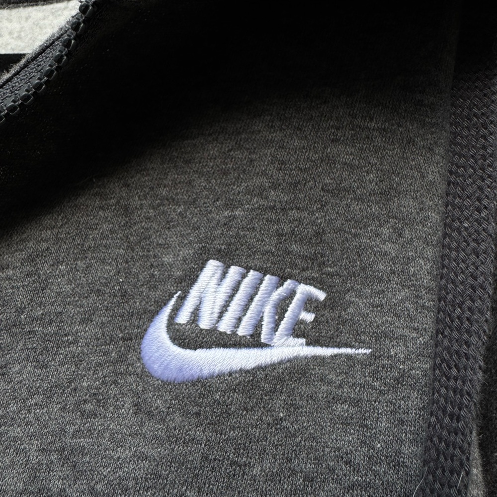 Nike Charcoal Full-Zip Sweatshirt - Picture 3 of 5